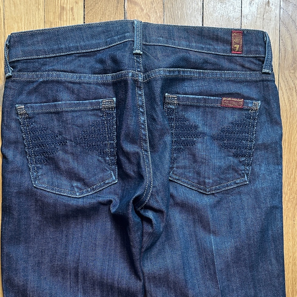 7 For All Mankind Indigo Denim Jeans